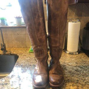 FREEBIRD BY STEVEN STAG BOOT ZIPPER AND LACES 17 INCH SHAFT Size 11